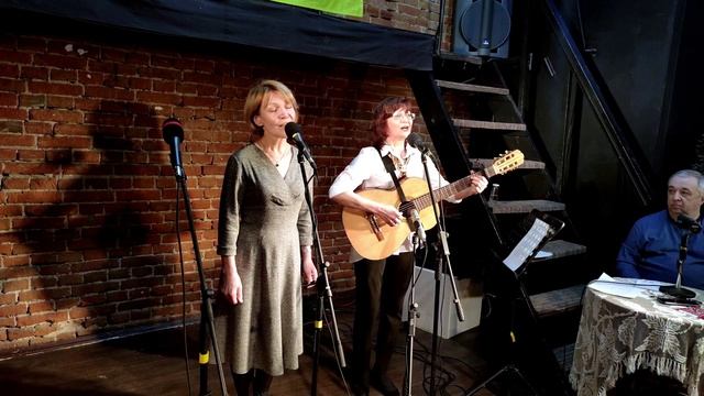 Юлия Доболева и Татьяна Гришанова. Квартирник дуэта Приметы. Матросы. Вертинский