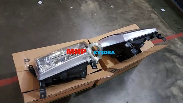 Toyota Land Cruiser 100 дорестайлинг фары передние новые depo Тойота Лк100 lc100 МирКузова смотреть онлайн