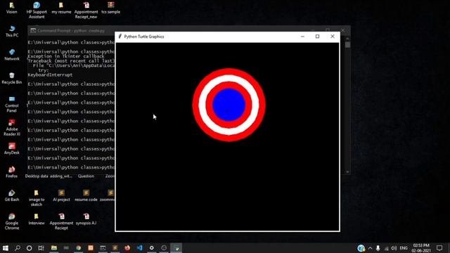 Python code tutorial to make captian americas shield | Aniket Verma смотреть онлайн