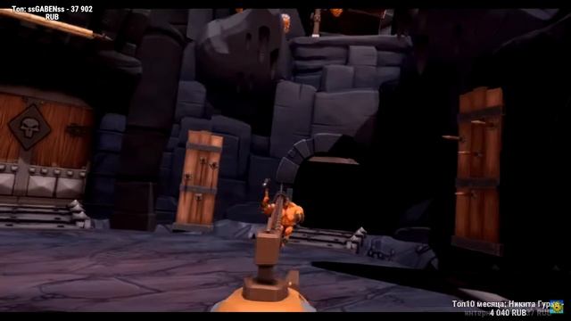 !ПЯТЁРКА ДЕЛАЕТ ОБЗОР НА ОРУЖИЯ В ИГРЕ GORN! смотреть онлайн
