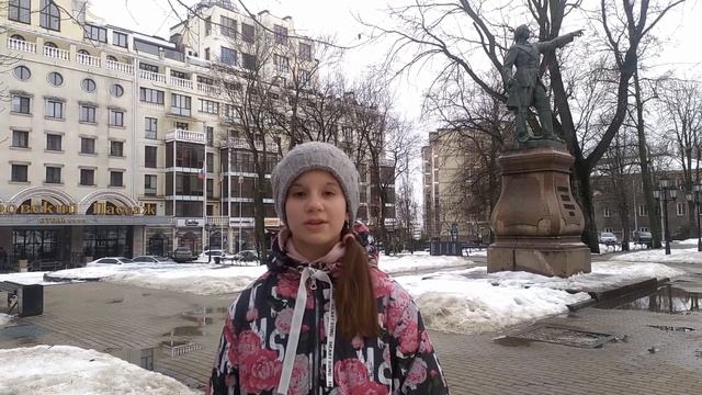 ПАМЯТНИК ПЕТРУ I В ВОРОНЕЖЕ || Экскурсия от Полины смотреть онлайн
