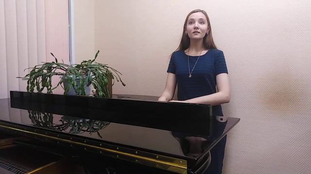 Гусева Вероника. Ц. Кюи "коснулась я цветка" смотреть онлайн