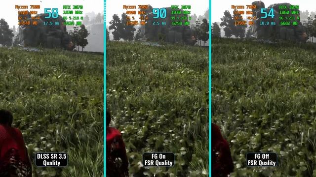 FSR 3 Frame Generation vs Native TAA vs DLSS SR 3.5 on RTX 3070 - Forspoken - 1440p смотреть онлайн