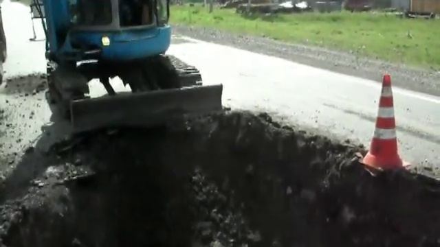 Николаевск-на-Амуре. ИДУТ ДОРОЖНЫЕ РАБОТЫ. смотреть онлайн