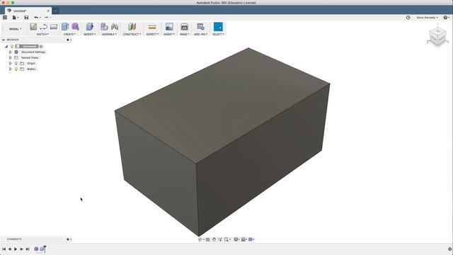 How to Navigate the Autodesk Fusion 360 User Interface (sections explained) смотреть онлайн