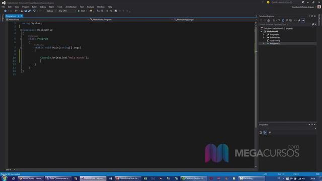 1/69 Megacurso .NET Con C# 70h ASP.NET + MVC + WebAPI De 0 A 100: Primeros Pasos (tutorial Español)