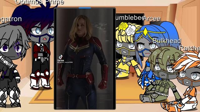 the reaction of the transformers to the avengers смотреть онлайн