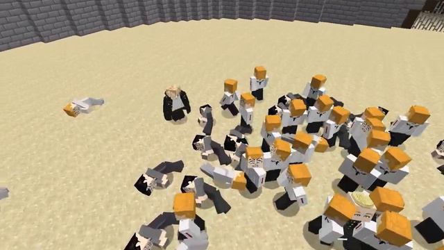 Tokyo Manji VS Valhalla Tokyo Revenger Minecraft смотреть онлайн