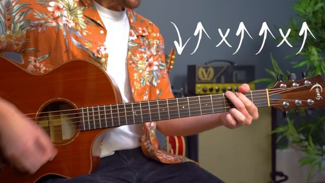 Depeche Mode - Just Can't Get Enough acoustic guitar lesson смотреть онлайн