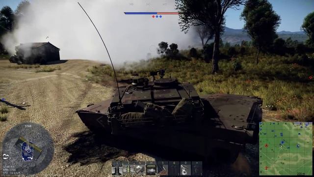 M1A2 Abrams Main Battle Tank (War Thunder 2.7 Red Skies) смотреть онлайн