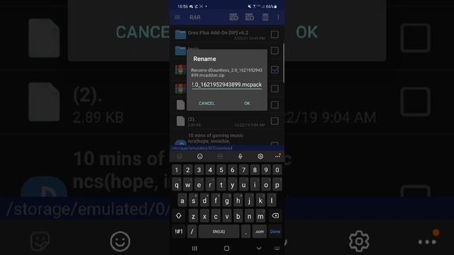 how to switch a .zip to a .mcpack to import to mcpe on android смотреть онлайн