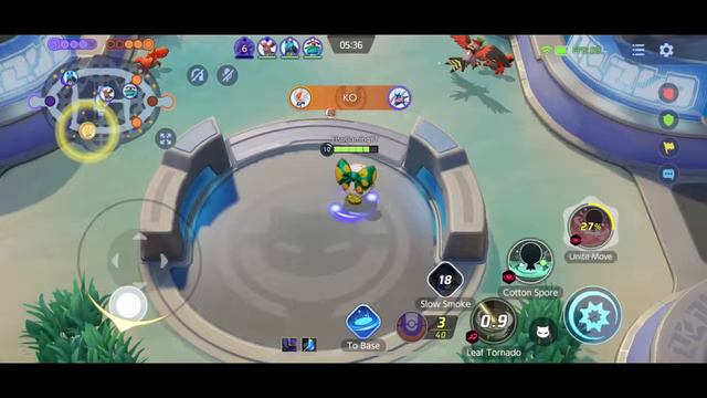 LANE Domination! ELDEGOSS Slow Smoke + Cotton Spore Combo | 2000+ Master Rank Game | Pokemon Unite смотреть онлайн