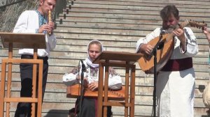 Василий Жданкин с дочерью Анастасией, песня 1: "Раю, мой раю", 28.08.2017