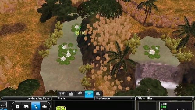 ZT2- Mixed Species Safari exhibit- Giraffes, gazelles and zebra. смотреть онлайн