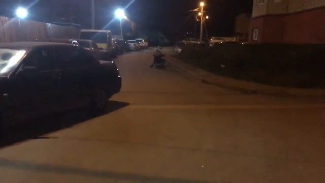 Самодельный электросамокат, тест 1 смотреть онлайн
