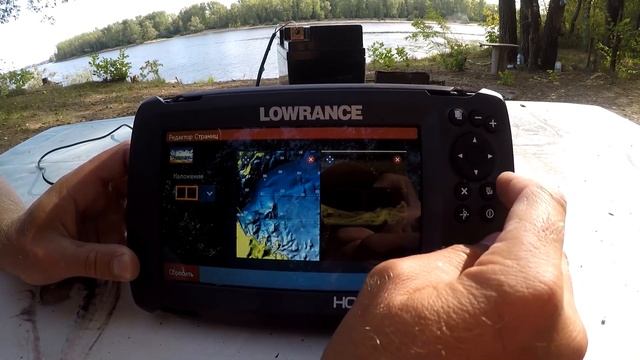 Настройка эхолота Lowrance Hook Reveal 7". Помощь начинающим пользователям. смотреть онлайн