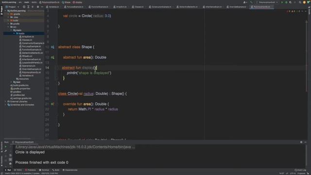 Abstract class and Abstract methods in Kotlin with examples | Kotlin Learning Basics | Part 14 смотреть онлайн