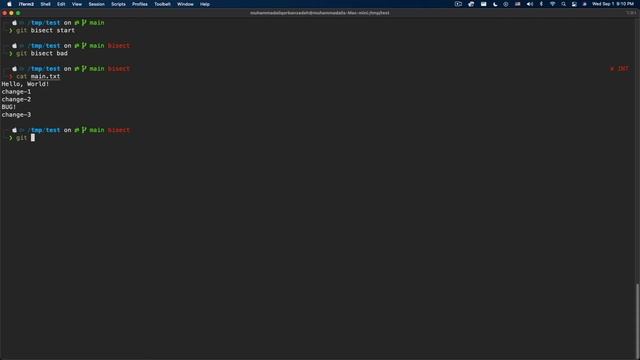 Find faulty commits in your git repository | git bisect смотреть онлайн