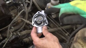 Замена термостата на Приоре