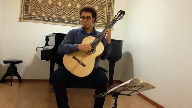 Andrea de Vitis Performs Brouwer's Etude No. 17 смотреть онлайн