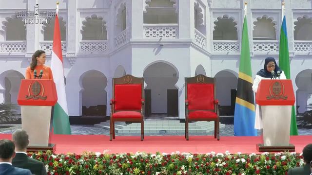 Hungarian President Katalin Novak visit to Tanzania смотреть онлайн