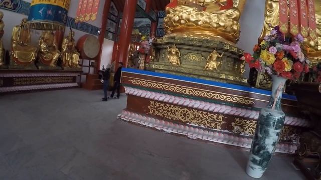 Китай Фуюань часть 4, Буддийский храм и смотровая площадка.东明寺 смотреть онлайн