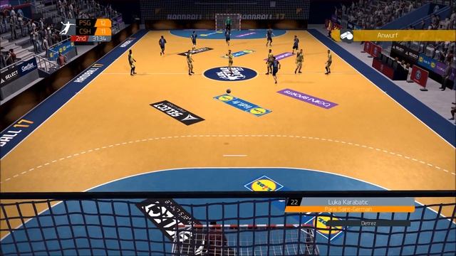 HANDBALL 17: PSG : Chambery Savoie - #07 - Lets Play Handball 17 | Crunchtime United смотреть онлайн