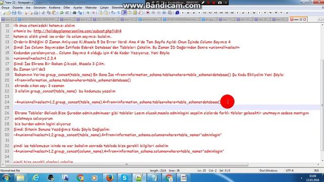 SQL Injection Manuel Anlatım смотреть онлайн
