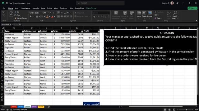 TOP Excel Functions you need to know (Top 15 most important Excel Formulas) смотреть онлайн