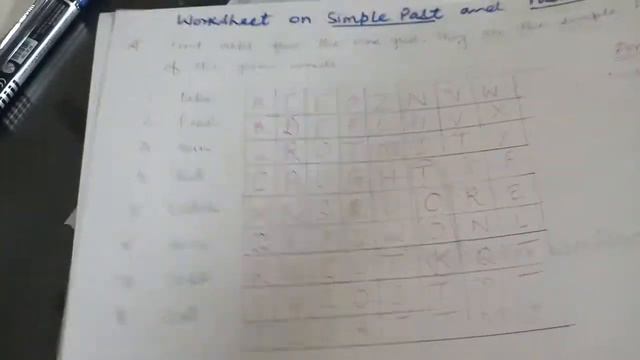 Worksheet on simple Past and past continuous Tense....class -5 смотреть онлайн