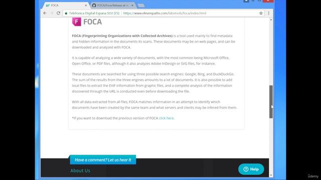 12. FOCA - Fingerprinting Organisations with Collected Archives смотреть онлайн