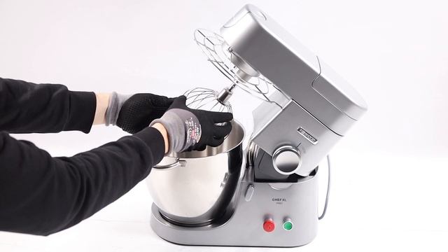Impastatrice planetaria Kenwood Chef XL Pro KPL9000S: montaggio смотреть онлайн