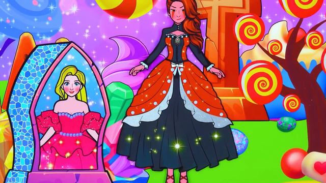 [🐾paper diy🐾] Poor vs Rich Rapunzel Mother and Daughter Family #Rapunzel Compilation 놀이 종이 смотреть онлайн