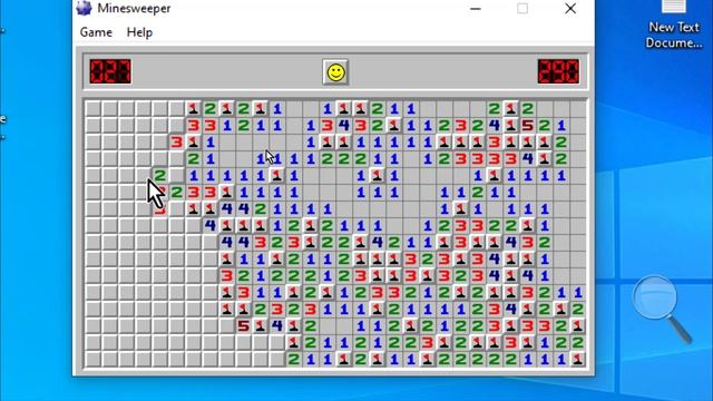 Solve The Windows Minesweeper Game