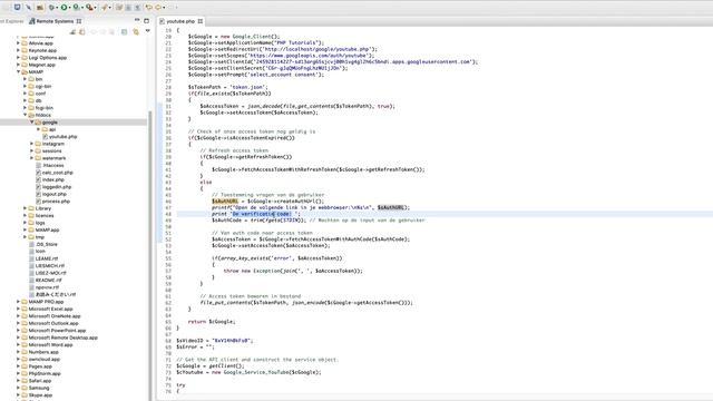 #8 Deze PHP tutorial heeft 1.780 views! (Google API) [Nederlands/Dutch] смотреть онлайн