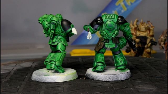 Contrast Paints: Tabletop Standard Using Basic Skills - Salamanders, Space Wolves, Death Guard смотреть онлайн