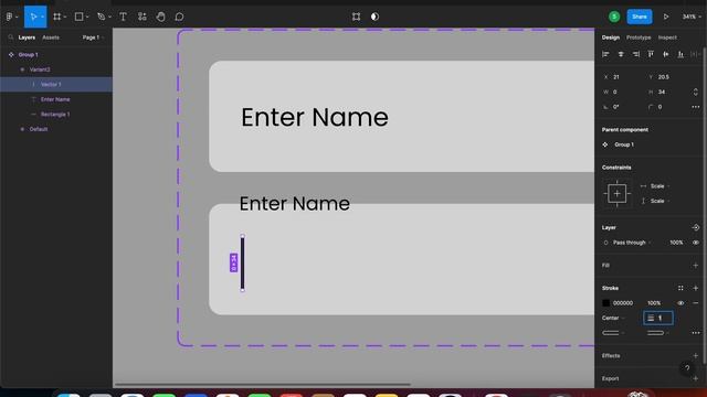 Input Field Interaction using Interactive Components in Figma | Input Field Figma Figma Text Fiel смотреть онлайн