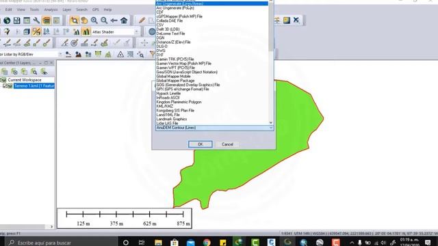 Convertir entre formatos DXF, DWG, SHP, KML, KMZ, etc con Global Mapper смотреть онлайн
