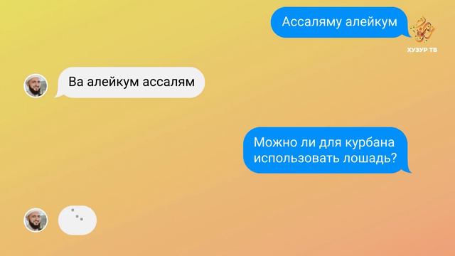 30 Имам онлайн (рус.) | Можно ли для курбана использовать лошадь? смотреть онлайн