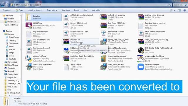 How to Convert a File/Folder to .Rar Format (2021) Easy Method смотреть онлайн