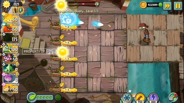 PLANTS VS ZOMBIES 2 ENDLESS | DEAD MAN'S BOOTY PIRATE SEAS LEVEL 171 - 175 смотреть онлайн