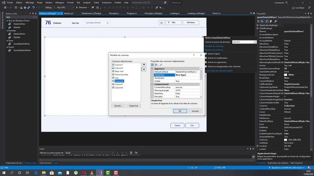 5- Patient List C# UI Design - Dental Application Winform App GUNA Framework смотреть онлайн