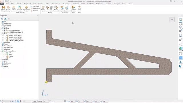 Additive Manufacturing Improvements - PowerMill 2021.0 смотреть онлайн