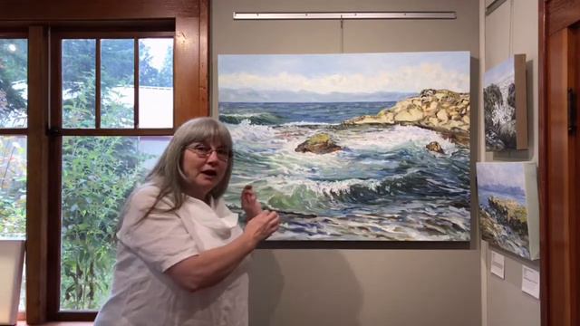 Catching Waves - Friday Art Stop with Terrill Welch Gallery смотреть онлайн