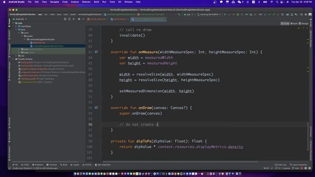 android custom view example | android vertical indicator with custom view | custom view in android смотреть онлайн