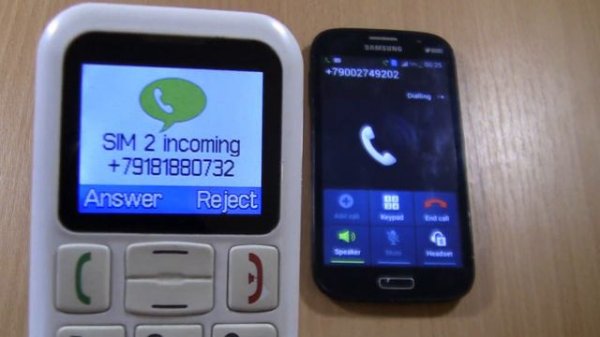 Incoming call & Outgoing call at the Same Time Fly + Grand Neo