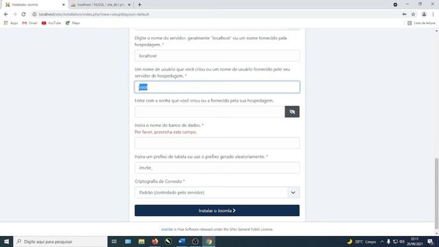 COMO INSTALAR JOOMLA NO SEU PC? - 2021 смотреть онлайн