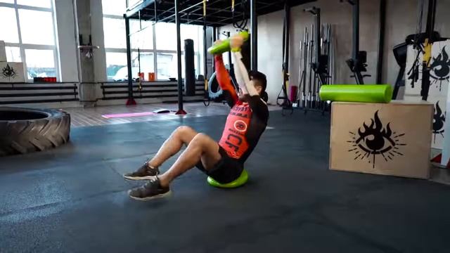 Балансировочный диск US MEDICA Игорь Ким, упражнения на балансировочной подушке смотреть онлайн