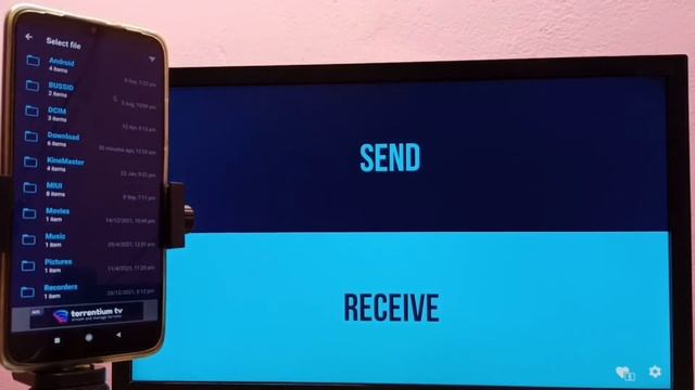 How to Send Files from Mobile Phone to Realme Android TV | Google TV Transfer Videos and Photos смотреть онлайн