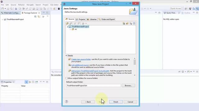 Hibernate: Creating New Java Project смотреть онлайн